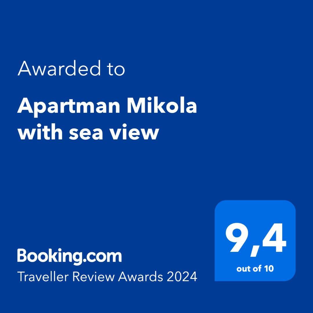 Apartman Mikola With Sea View Трогир Экстерьер фото