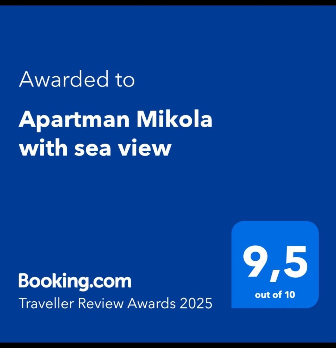 Apartman Mikola With Sea View Трогир Экстерьер фото